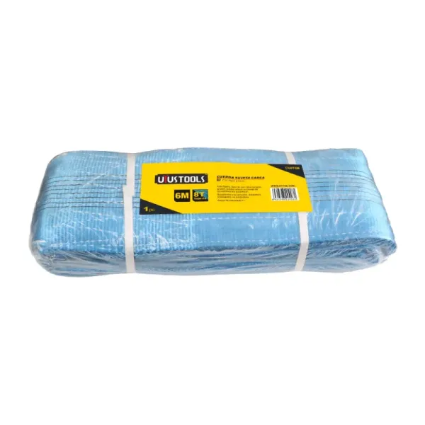 Cuerda Sujeta Carga Sin Gancho 8t X 6m Uyustools Poliéster (CU8T6M)