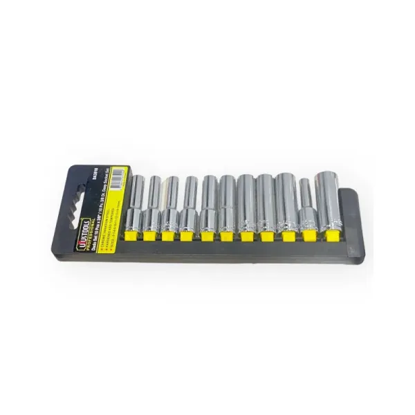 Juego 10 Copas Dados 1/2' Uyustools 10 Mm A 19 Mm Estuche (DA1210)