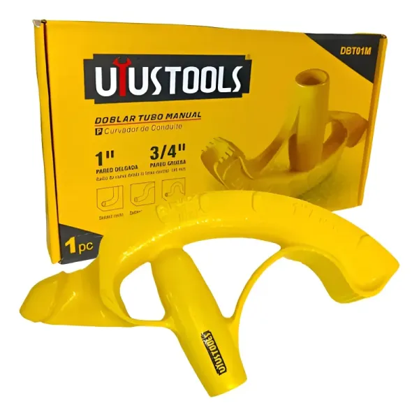 Doblador De Tubo 1' Y 3/4' Recto Doble Y Triple Uyustools (DBT01M)