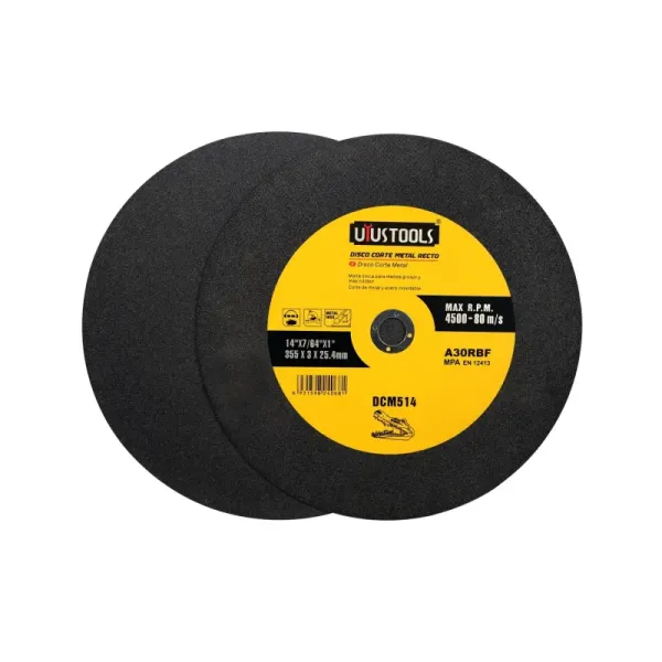 Disco Corte Metal Y Acero Inoxidable 14' 4500 Rpm Uyustools (DCM514)