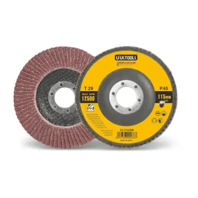 Disco Lija Flap Para Madera P40 115 Mm 12500 Rpm Uyustools