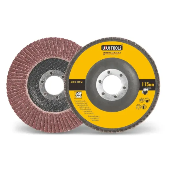 Disco Lija Flap Para Madera P60 115 Mm 12500 Rpm Uyustools (DLF460M)