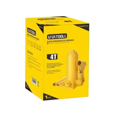 Gato Hidráulico Tipo Botella 4 T Uyustools 195 Mm - 380 Mm