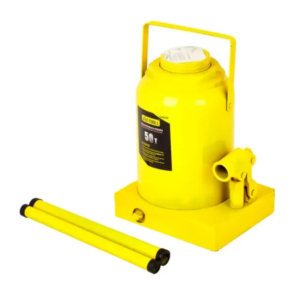 Gato Hidráulico Tipo Botella 50 T Uyustools 244 Mm - 480 Mm (GAB250)