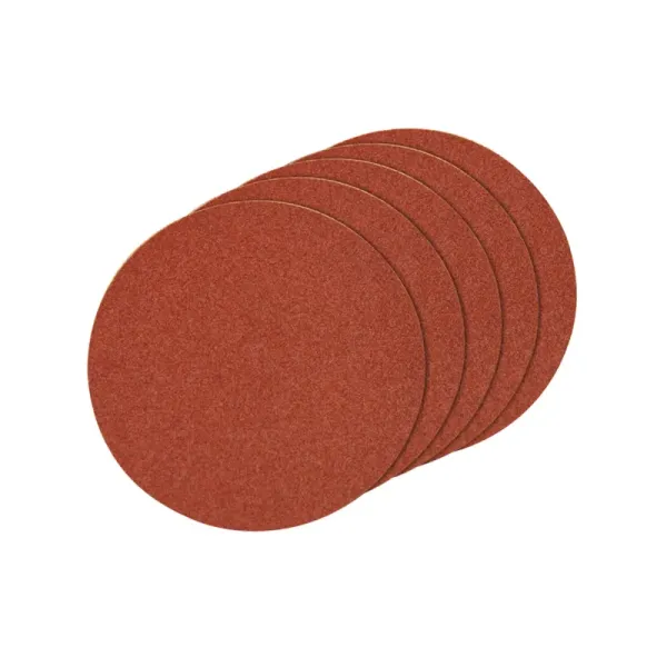 5 Discos De Lija 7' Toolcraft Grano 50 Fondo De Fibra (TC5255)