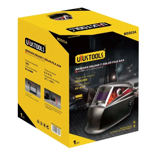 Careta Mascara Para Soldar Electrónica 90 X 45 Mm Uyustools (MSS03A)