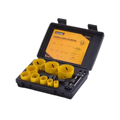 Juego Sierra Copas Bimetálicas 13 Piezas Uyustools Estuche