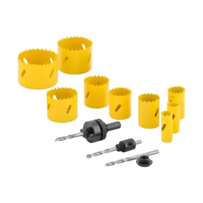 Juego Sierra Copas Bimetálicas 13 Piezas Uyustools Estuche