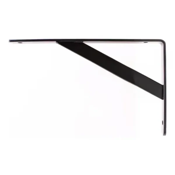 Set 2 Soportes Pie Amigo Negro 330x500mm Uyustools 4mm (SOE330)