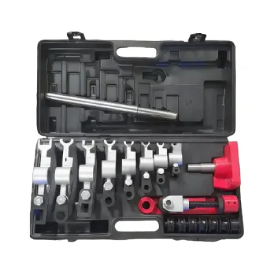 Doblador De Tubo Portátil 3/8' A 1' Ferrawyy Con Estuche