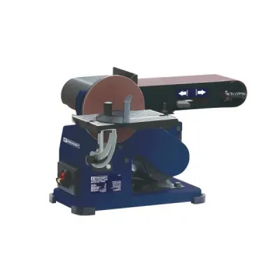 Lijadora De Banda 4' Y Disco 6' 350 W Toolcraft 1.900 Rpm