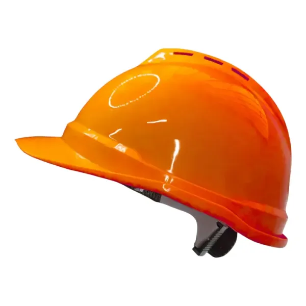 Casco De Seguridad Naranja Tipo 1 Clase C Uyustools Perilla (CSA02N)