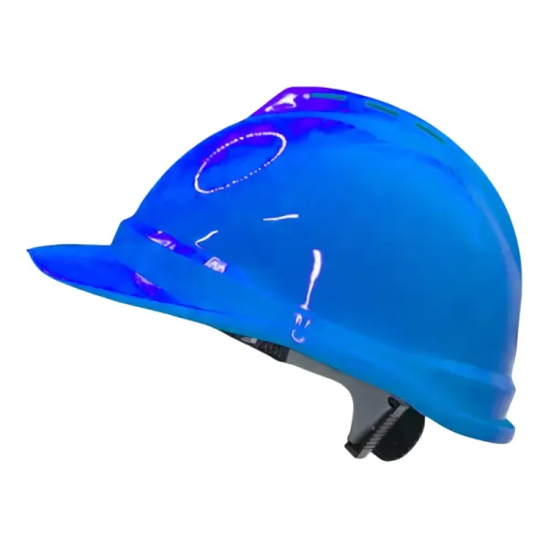 Casco De Seguridad Azul Tipo 1 Clase C Uyustools Perilla (CSA02Z)