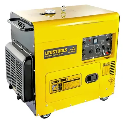 Generador Diésel Planta Eléctrica 7000w 11hp Uyustools 499cc