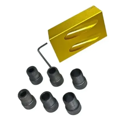 Posicionador Perforación Madera Pocket Hole Uyustools 14 Pzs