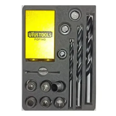 Posicionador Perforación Madera Pocket Hole Uyustools 14 Pzs
