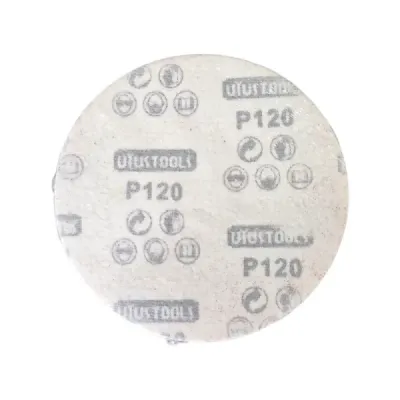 Set 50 Discos Lija Velcro 4.1/2' Grano 120 Uyustools Madera
