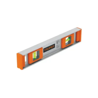 Nivel Aluminio 12' (30 Cm) 2 Gotas Truper 0° Y 90°