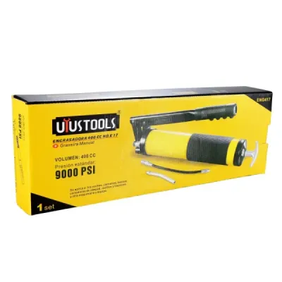 Engrasadora 500 Cc 9000 Psi Uyustools Aluminio Tipo German