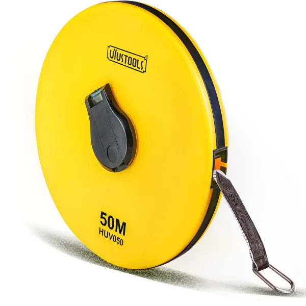 Cinta Métrica Decámetro 50mx12.8mm Uyustools Fibra De Vidrio (HUV050)