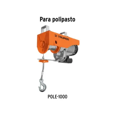 Cable Polipasto Eléctrico 12.2m Truper Pole-1000 16848