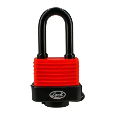 Candado Largo Impermeable Exterior 40 Mm Lock Llave Estándar