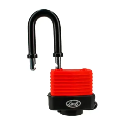 Candado Largo Impermeable Exterior 40 Mm Lock Llave Estándar