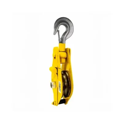 Polea Para Carga 2t Gancho No.45 Uyustools Placa Acero Q235