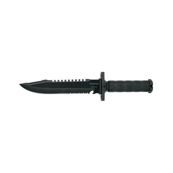 Cuchillo Táctico Supervivencia 8' Truper Cazador Multifilos (103711)
