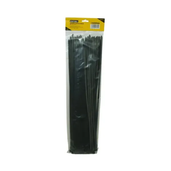 Set 100 Amarres Plásticos 7.5x500mm Negros Uyustools (AMR107-100)