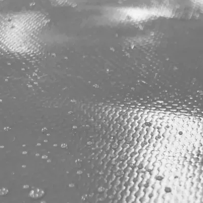 Lona Impermeable Gris 1.5x2m Reforzada Toolcraft Uso Rudo