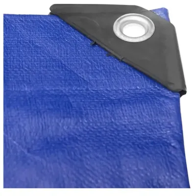 Lona Impermeable Azul 6x12m Reforzada Wolfox Multiusos