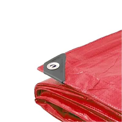 Lona Impermeable Roja 4x5m Reforzada Wolfox Multiusos
