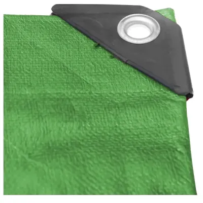 Lona Impermeable Verde 3x3m Reforzada Wolfox Multiusos