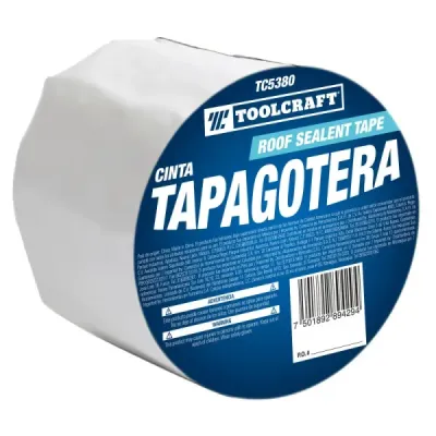 Cinta Tapagoteras 4' X 10 Metros Toolcraft De Uso General