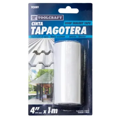 Cinta Tapagoteras De 4' X 1 Metro Toolcraft De Uso General
