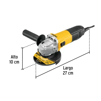 Pulidora Angular De 4.1/2", 700 W Con Accesorios Incluidos Pretul
