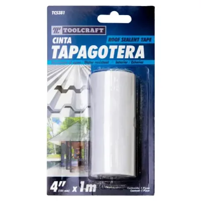 Cinta Tapagoteras De 4' X 1 Metro Toolcraft De Uso General