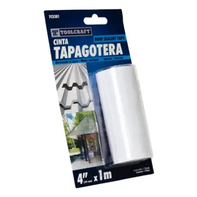 Cinta Tapagoteras De 4' X 1 Metro Toolcraft De Uso General