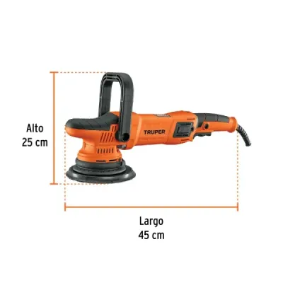 Kit Polichadora Pulidora Doble Acción 6' 900w Truper Pro
