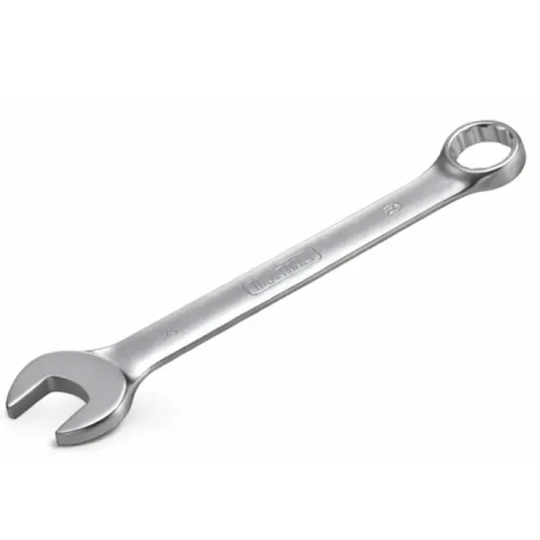 Llave Mixta 24 mm Satinada Ferrawyy Acero Cromo Vanadio (YOV624)