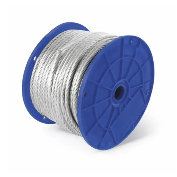 Cable Acero Galvanizado 3/32” 75m 7x7 Resistente Toolcraft (TC5789)
