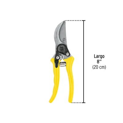 Tijera Para Poda 20 Cm Corte 3/4' Pretul En Acero Templado