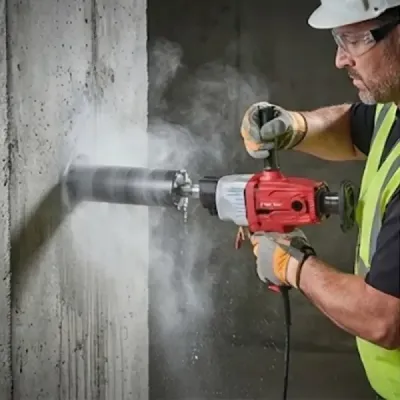 Taladro Saca Nucleo Concreto 2300 W 60 Hz Ferton 160mm (TLNC110)