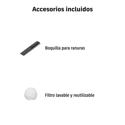 Aspiradora Para Limpiar Carro Y Camioneta Con Filtro Lavable Pretul