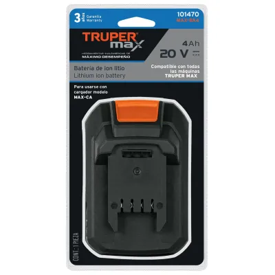 Batería Para Taladro Inalámbrico Truper Max-20r