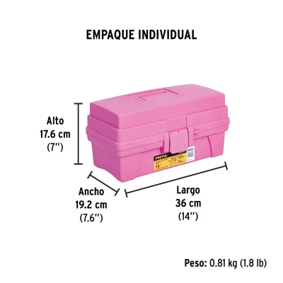 Caja Esmaltes Pretul Maquillaje 36x18cm 20 Compartimientos
