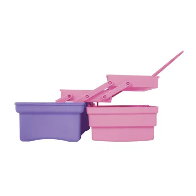 Caja Esmaltes Pretul Maquillaje 36x18cm 20 Compartimientos