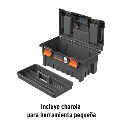 Caja De Herramientas De 32 Cm Con Charola Y Compartimientos Truper