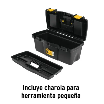 Caja De Herramientas De 48 Cm Con Compartimientos Y Charola Pretul